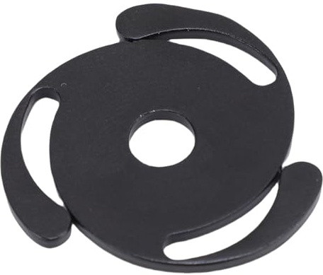 Prevessel Adaptador de Grabación de 45 RPM, Aleación de Aluminio Duradera de Alta Estabilidad, Inserto de Grabación de 7 Pulgadas para Tocadiscos, para Tocadiscos con Tecnología de DJ Domésticos y