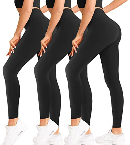 Natural Feelings Buttercloud High Waisted Leggings for Women Ultra Soft Stretch Slim Yoga Leggings