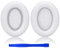 Ruikdly Ersatz Ohrpolster für Bose QuietComfort 35 ii Professionelle Earpads Original Ohrkissen Kompatibel mit Bose QC35 ii QC35 QC25 QC15 QC2 AE2 AE2i AE2w Ohrumschließende Over-Ear Kopfhörer-Weiß