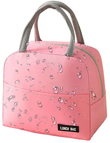 Keptfeet Pranzo al Sacco - Pranzo al Sacco per Adolescenti,Borse per Il Pranzo Isolate per Donne e Uomini, riutilizzabili, Impermeabili, contenitori per Il Pranzo per Lavoro, Ufficio
