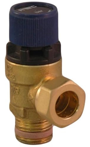 Reliance 102 Series Potable Water - Bar Pressure Relief Valves - Inlet and Outlet: 1/2Inch Mbsp X 15Mm - Bar: 6