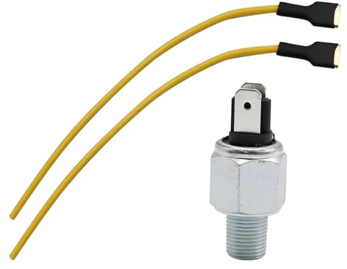 Vkinman Motorcycle Brake Switch Replacement for Harley Davidson Touring 2003-2014, Harley Davidson FXST 2004-2014 Replace 72023-51D 72023-51E