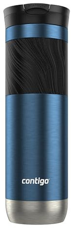 Contigo Byron 2.0 Stainless Steel Travel Mug with SNAPSEAL™ Lid and Grip 24 oz Blueberry
