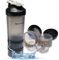 Smart-Planet Protein Shaker Blender 500ml mit extra Pillenfach und Pulver Dose- Edelstahl Ball zum Mixen- Spülmaschienenfest