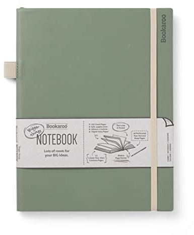 IF Bookaroo Bigger Things Carnet de notes Motif fougère