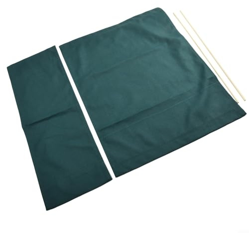 Regiestuhlbezüge, Filmstuhlbezug, Ersatzbezüge-Set für Klappstuhl, Regiestuhl, Dunkelgrün, 20 x 53 cm x 53 cm x 42 cm