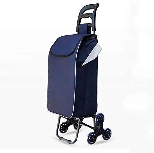 Carros De Compras,Carrito De Compras Carro De Arrastre Carro De Arrastre Pequeño Carro para Subir Escaleras Carro Plegable Carro Portátil para El Hogar Remolque para Ancianos,C Multifuncional