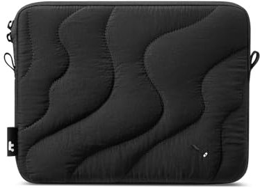 tomtoc 360° Puffy Schutztasche Hülle für 11 Zoll iPad Air M3/M2 2025-2024, 11 Zoll iPad Pro M4 OLED 2024, iPad (A16)/10, mit Magic Keyboard/Smart Keyboard, Gesteppte Weiche Puffer Tablet Sleeve
