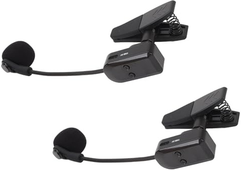 KIMISS Saxofon Trådlöst Telefonsystem - 2.4G Clamp/Holder -on Mic för Scenprestanda, Justerbar Pickup för Mässingsinstrument, Störningsbeständigt, Hifi ljud, Långväga Mottagning