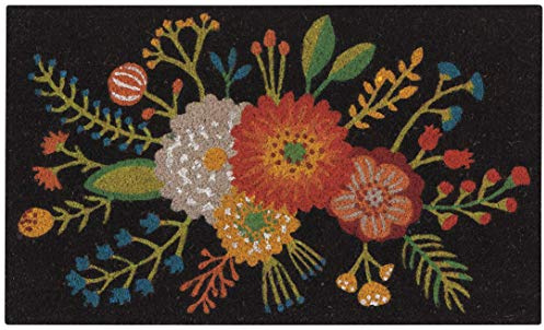 Now Designs Goldenbloom Doormat - Durable, Stylish Entryway Mat for Home and Garden