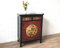 OPIUM OUTLET Chinesischer Hochzeitsschrank asiatischer Schrank orientalische Kommode Vintage Sideboard Antik-Stil rot-schwarz