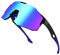 NVIYAM Sport Sonnenbrille, Damen Herren Fahrradbrille Sportbrille für MTB Rennrad Radfahren Biking Laufen für Outdooraktivitäten mit UV400 Schutz N0001