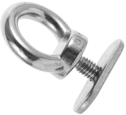 Amosfun Anello Di Sollevamento Guida Di Scorrimento Montaggio Su Guida Per Kayak Kit Rivetti Per Kayak Occhiello Di Ancoraggio Per Montaggio Su Binario Acciaio Inossidabile Silver
