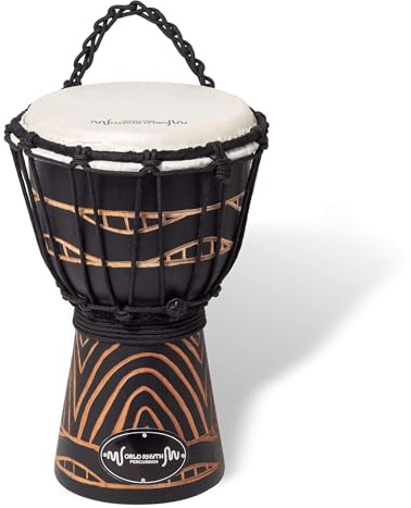 World Rhythm Djembe Africano con Pelle di Capra da 7