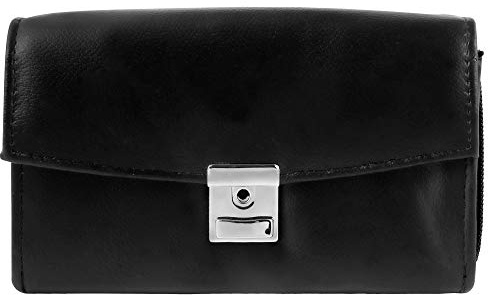 Akzent - Portefeuille de serveur Taxi Gastro 17 x 10 x 4,5 cm 3000058-17, Noir , Classique