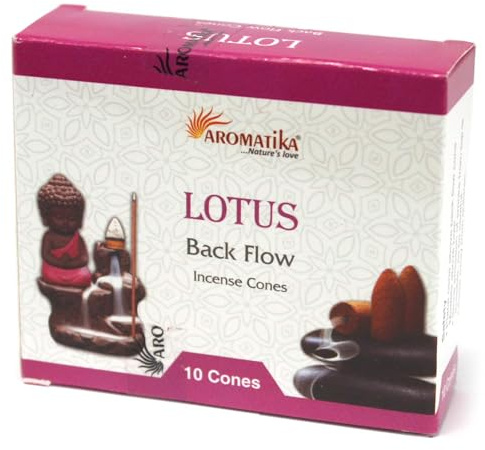 Ancient Wisdom Aromatica återflöde rökelsekoner - Lotus