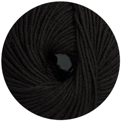 ONline Supersocke 6-fach Sort. 321 Merino Uni 5010 - Schwarz