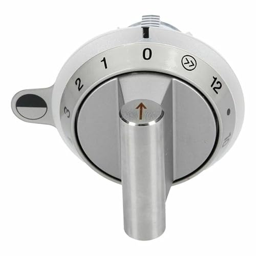 LUTH Premium Profi Parts Compatible con Gaggenau Botón giratorio derecho para cocina 00646347 en placa de inducción