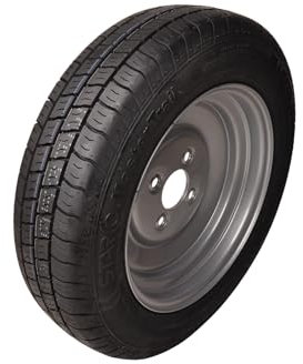 GT RADIAL Komplettrad 12 Zoll - 140/70R12C Reifen + Felge - Pitch: 4x100-530 kg -