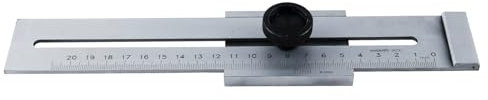 QINGYIWL Calibro di Marcatura 0-200 mm, Misuratore di Marcatura in Acciaio al Carbonio, per Marcare e Tracciare con Precisione Marcature e Linee Ausiliarie