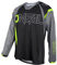 O'NEAL | Mountainbike-Trikot | MTB Mountainbike DH Downhill FR Freeride | Atmungsaktives Material, maximale Bewegungsfreiheit | Element FR Jersey Hybrid | Erwachsene | Schwarz Neon-Gelb | Größe S