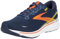 Brooks Herren Ghost 15 Sneaker, Peacoat Red Yellow, 44 EU