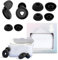 GWAWG Casque De Sommeil à Réduction De Bruit, Casque Réutilisable Lavable, Casque En Silicone à Réduction De Bruit De Sommeil, Musique, Fête, Casque Silencieux, Suppression Du Bruit Snr 24 Db