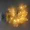 ZAIYW 3M Photo Clip String Lights, 20 LED Photo Peg Fairy Lights with Auto Timer, 8 Modes Battery Powered Photo Hanging String Lights with 20 Clips for Bedroom Wedding Party Birthday