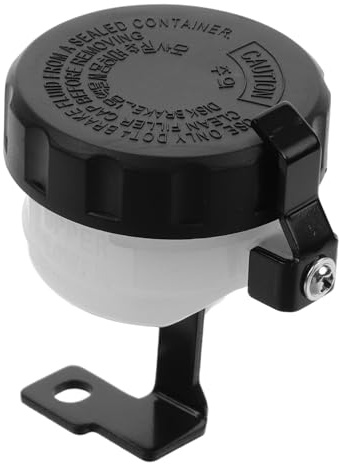 Warmhm Motorcycle Brake Oil Cup Reservoir Fluid Bottle for Front Brake System Motorcycle Oil