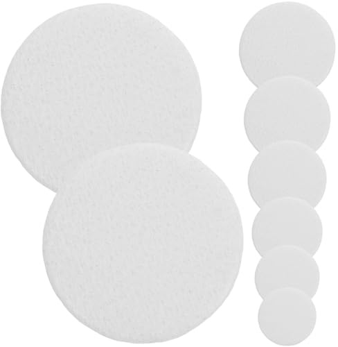 UPKOCH 24 almohadillas para fagot para agujeros acústicos, cojín para llaves, color blanco, material duradero, resistente al desgaste