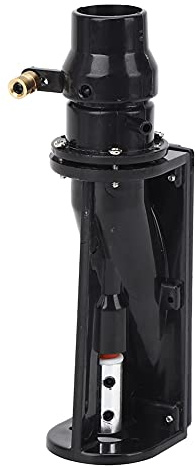 Socobeta 6-12V Water Jet Boat Pump Spray Thruster Lightweight Modeling Accessory for RC Boats, Easy to Install and Use, Black Color, 102 X 32 X 31mm Size (Black)