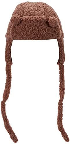 Sterntaler Baby-Mädchen Fliegermütze Öhrchen Mütze, Rosa, 47