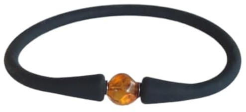 Smart Amber Bracciale con Pura Ambra Baltica (AMBRA SFERA)