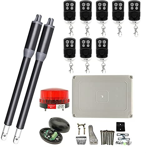 Motor Puerta Corredera, 20 0KG Accionamiento de brazos del abridor de la puerta de giro eléctrico con el control remoto múltiple Opcional Inicio Garaje Garaje Operador de puerta del operador Accionado