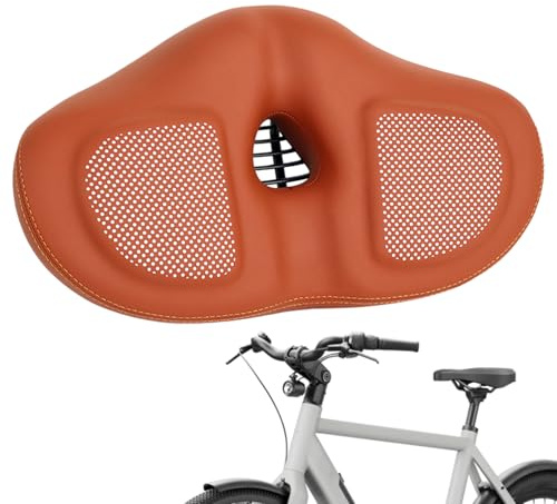 Sillín De Bicicleta Cómodo Sillín Ancho Ergonómico Y Antideslizante