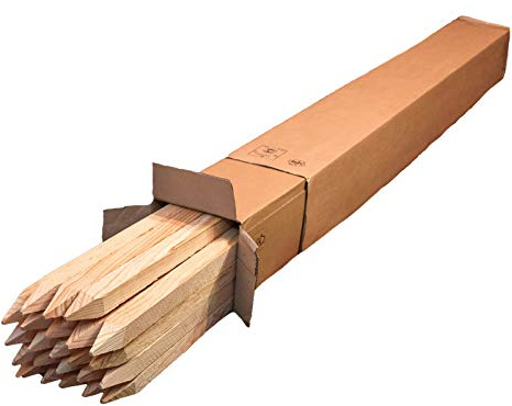 Tutores de Madera con Punta/ 150 x 3 x 3 cm