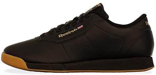 Reebok Sneaker Basse da Donna Princess Wide, Gomma Nera, 36 EU