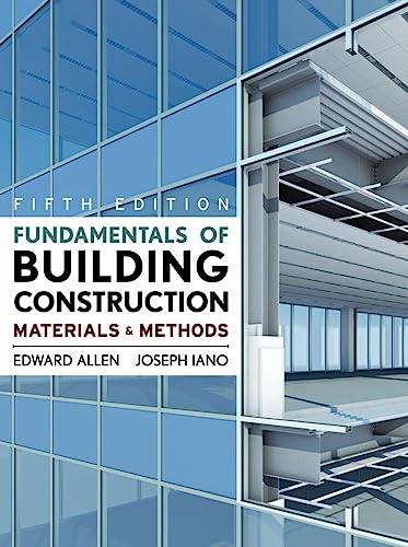 Fundamentals of Building Construction: Materials and Methods 5th Edition with Exercises in Building Construction 5th Edition Set
