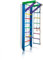 DOYEFZQC Sprossenwand für Erwachsene und Kinder,Klettergerüst Indoor, Sportgeräte Zuhause, Klimmzugstange Wand, Sprossenwand Kinderzimmer, Indoor Spielgeräte, Sprossenwand für Erwachsene-220 cm