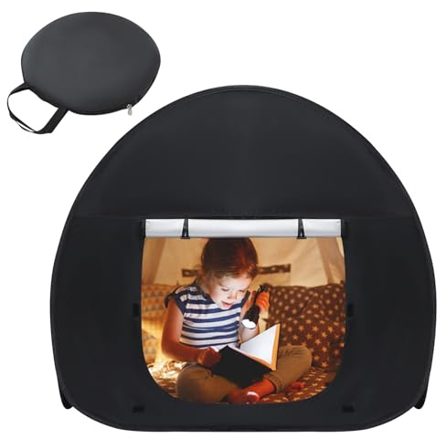 Putentfun Sensory Tent | Calm Down Tent For Children To Play And Relax | Sensory Corner | Helps With Autism, SPD, Anxiety & Improve Focus | Black Out Sensory Tents For Autistic Children