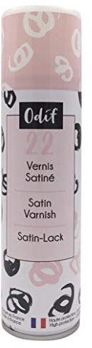Odif Varnish Satin Finish Spray 250 ml