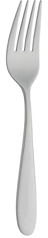 Grunwerg Windsor Tea / Child Forks TEFWSR, 18/10 Stainless Steel, Set of 12, Silver