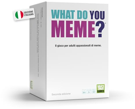 Yas Games - What Do You Meme? - Das einzige auf Italienisch, für 3 oder mehr Spieler ab 18 Jahren