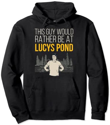 Lucys Pond Lake Life Pullover Hoodie