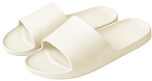 Milaloko Ciabatte Uomo Donna Casa Aperte Pantofole Comode Slide Ciabatte Antiscivolo Sandalo Estive Ciabatte da Mare Spiaggia Piscina Unisex