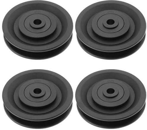 ECSiNG 4Pcs 90mm Pulegge Con Cuscinetto Ruota Per Puleggia Da Palestra Per Attrezzature Per Il Fitness Da Palestra Macchina Per Cavi Pezzo Di Ricambio Antiusura E Attrezzatura Per Palestra Domestica
