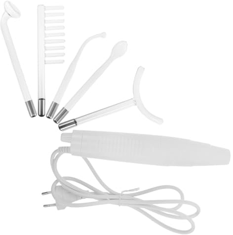 HAMPPLIES Máquina Facial de Cuidado Piel con Cable Dispositivo Eléctrico de Alta Frecuencia para Limpieza Profunda y Reafirmación Portátil y Multifuncional para Uso Casa y Viaje