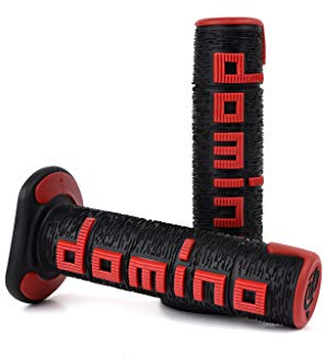 DOMINO A36041C4042A7-0, per Motocicletta, Nero/Rosso