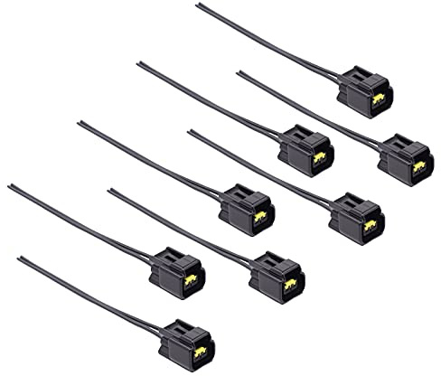 NewYall Pack of 8 Ignition Coil Connector Plug Wire Harness Pigtail