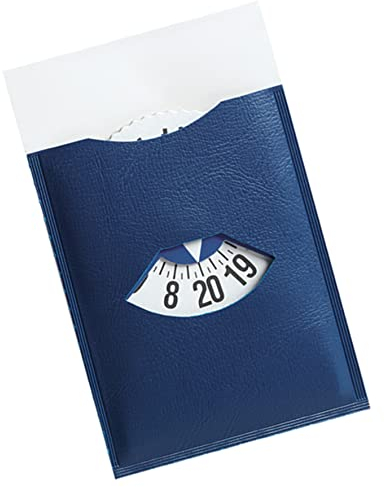 pubblimania Disco ORARIO Adesivo da incollare sul Parabrezza Auto Completo di rotellina selettore orario